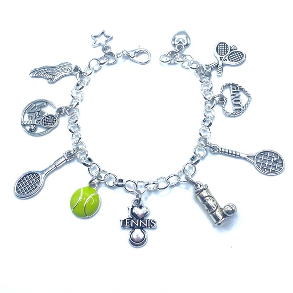 Tennis Charm Bracelet - Picture 7 of 9